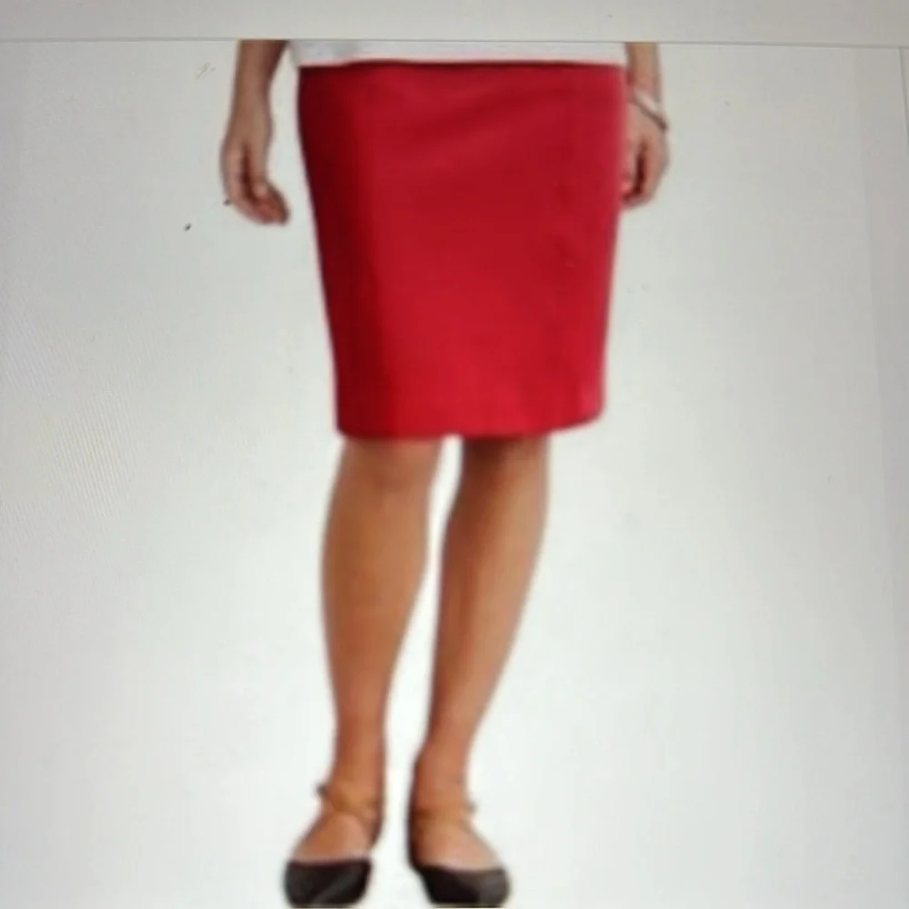 J. Jill Ponte Pull On Pencil Skirt